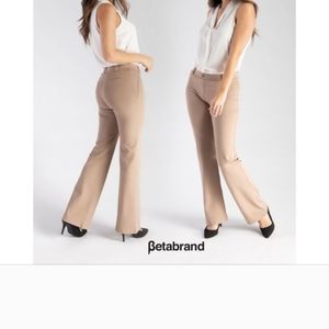 Betabrand Classic Bootcut Dress Yoga Pants